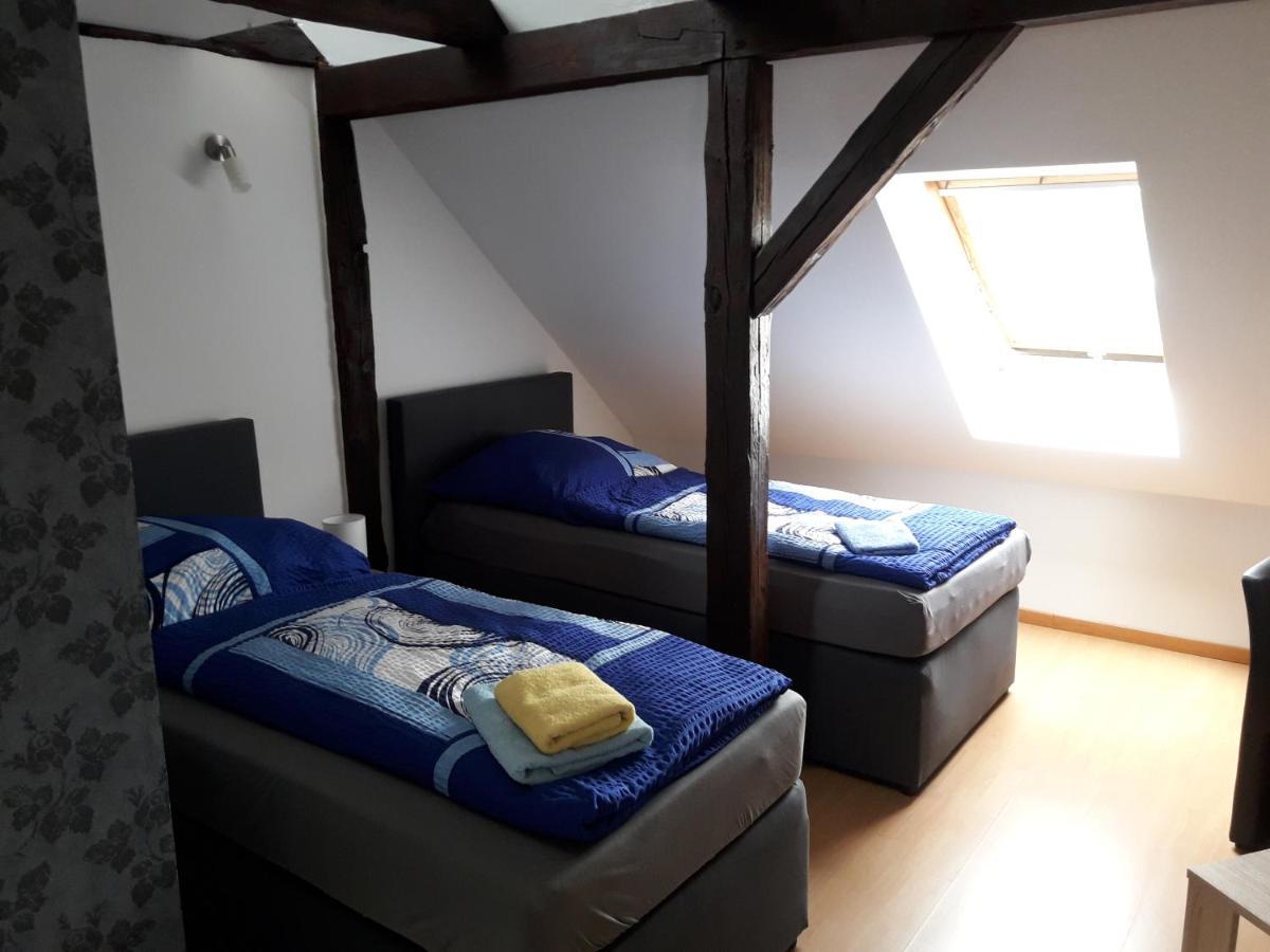 Pension Zum Holzwurm วิทเทนเบิร์ก ภายนอก รูปภาพ