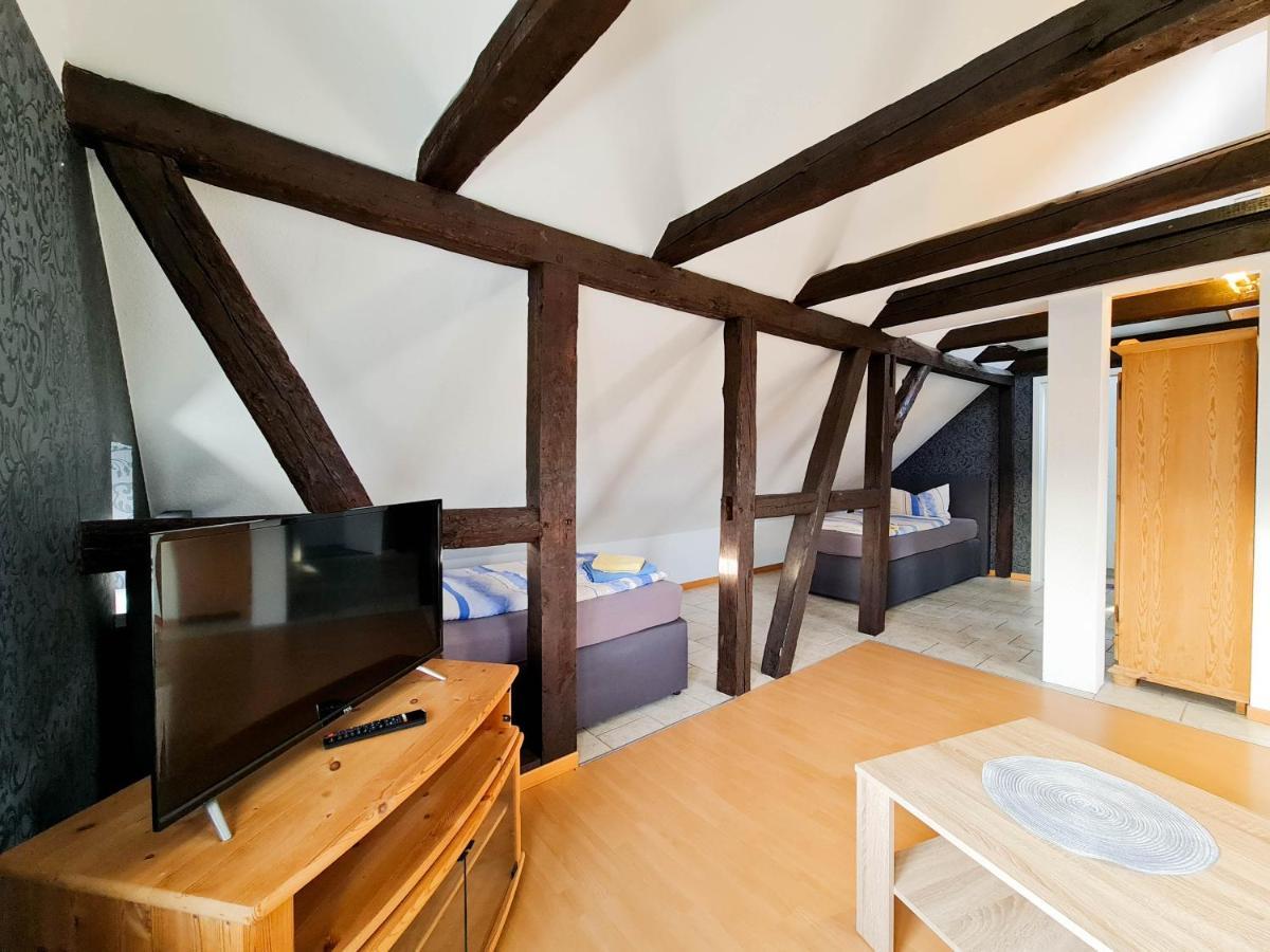 Pension Zum Holzwurm วิทเทนเบิร์ก ภายนอก รูปภาพ