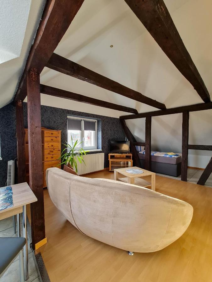 Pension Zum Holzwurm วิทเทนเบิร์ก ภายนอก รูปภาพ